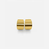 GLOSSY HOOPS GOLD