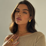 MIRROR RING GOLD