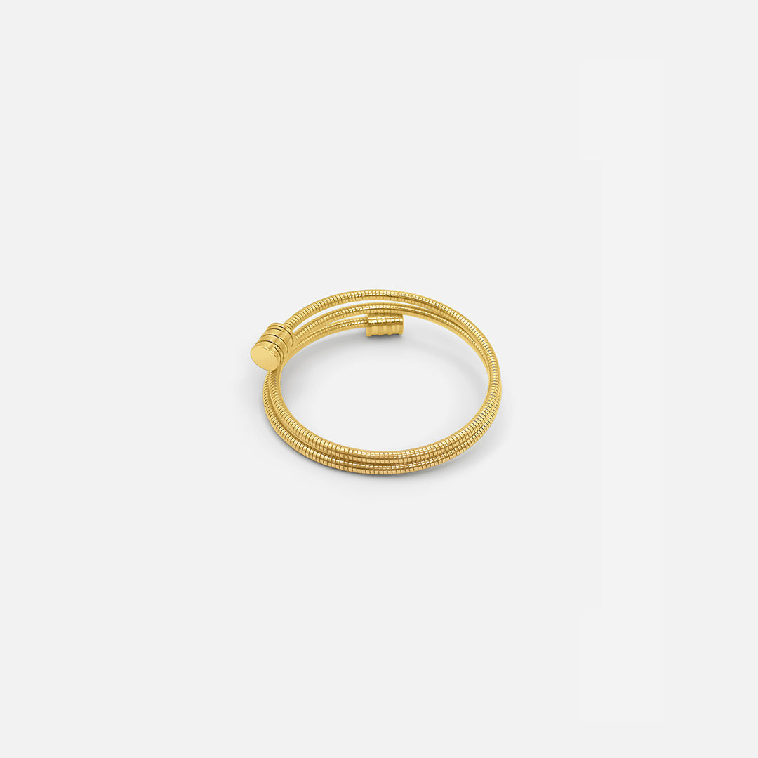 WIRE BRACELET GOLD