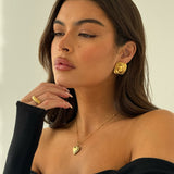 TUBE RING GOLD