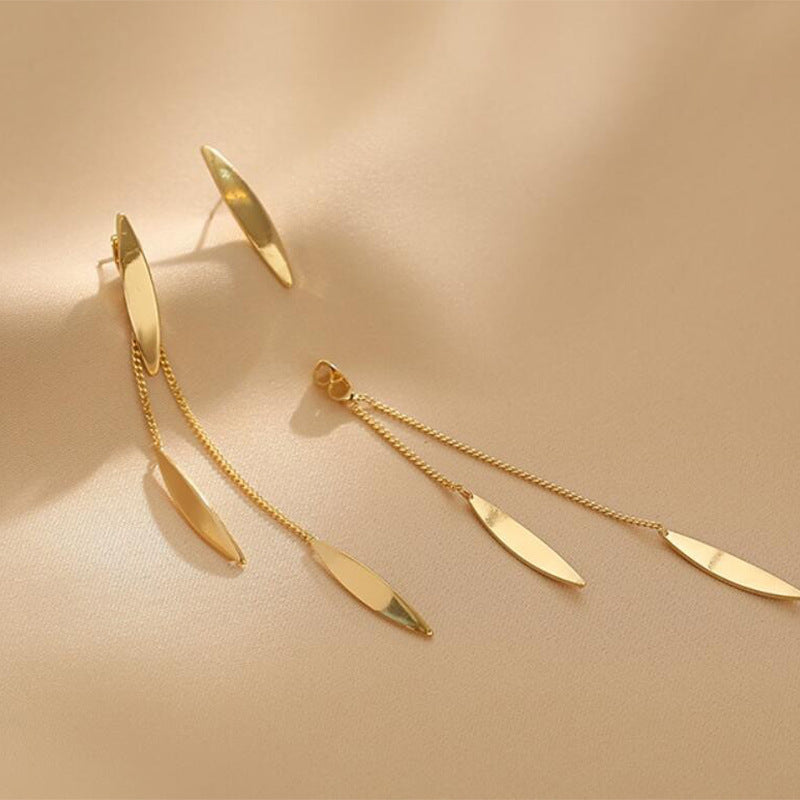 Gold Dakota Tassel Earrings