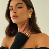 TUBE RING GOLD
