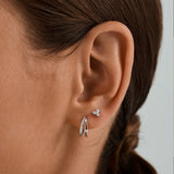 Trio Sapphire Studs