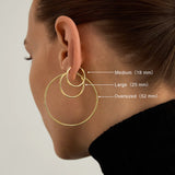 Oversized Hoops