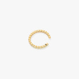 Bezel Sapphire Ear Cuff