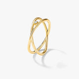 Overlapping Crystal Statement Ring