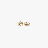 Pave Double Circle Studs