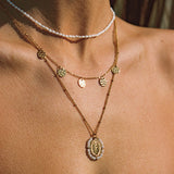 Sun Coins Choker