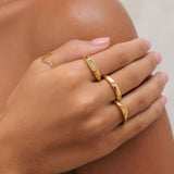 Sparkling Band Ring