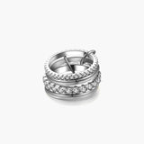 Ramona Rhinestone Stacked Ring